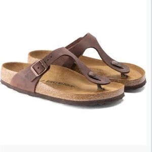 Birkenstock for men 41 brown leather